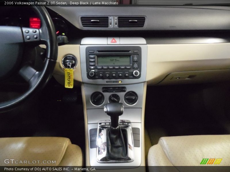 Deep Black / Latte Macchiato 2006 Volkswagen Passat 2.0T Sedan