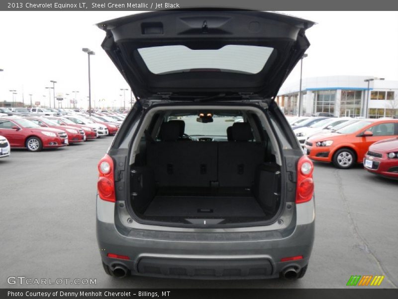 Steel Green Metallic / Jet Black 2013 Chevrolet Equinox LT