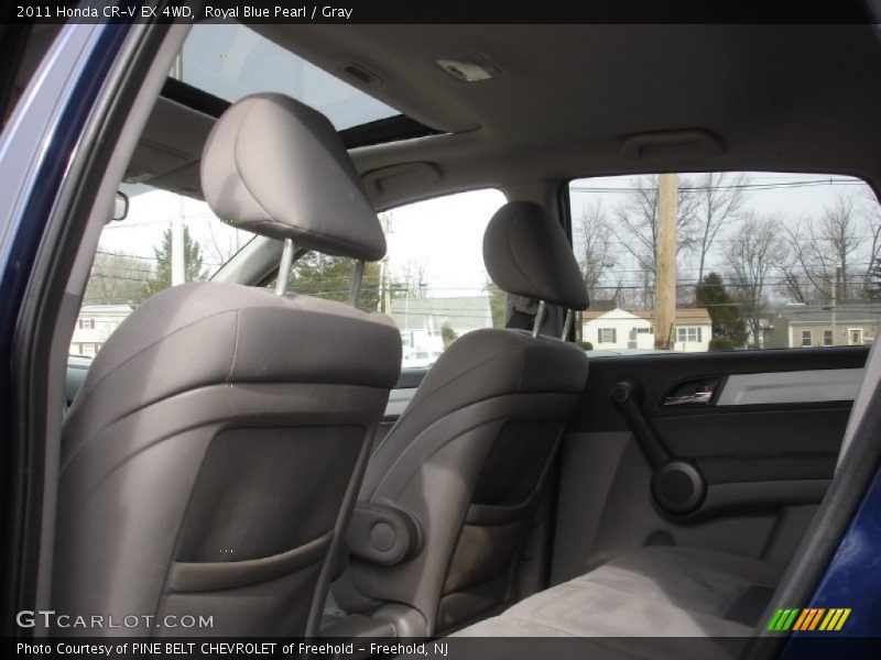Royal Blue Pearl / Gray 2011 Honda CR-V EX 4WD