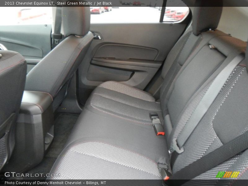 Rear Seat of 2013 Equinox LT