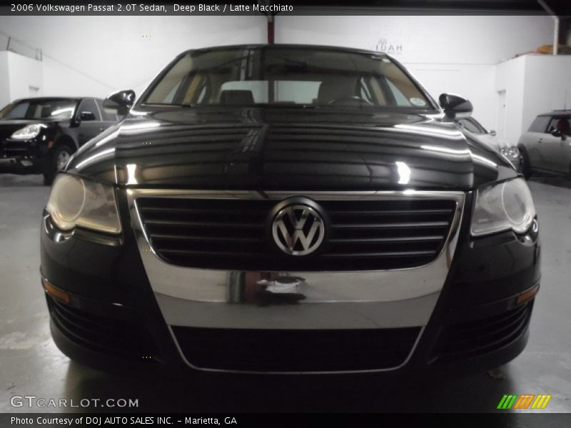 Deep Black / Latte Macchiato 2006 Volkswagen Passat 2.0T Sedan