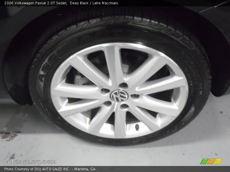 Deep Black / Latte Macchiato 2006 Volkswagen Passat 2.0T Sedan