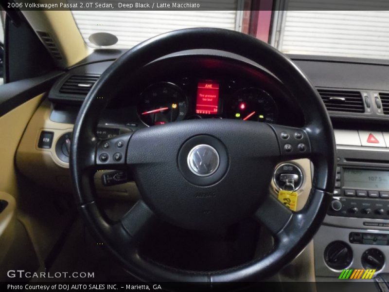 Deep Black / Latte Macchiato 2006 Volkswagen Passat 2.0T Sedan