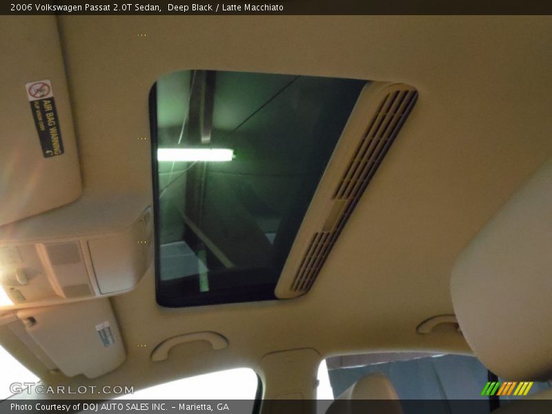 Deep Black / Latte Macchiato 2006 Volkswagen Passat 2.0T Sedan
