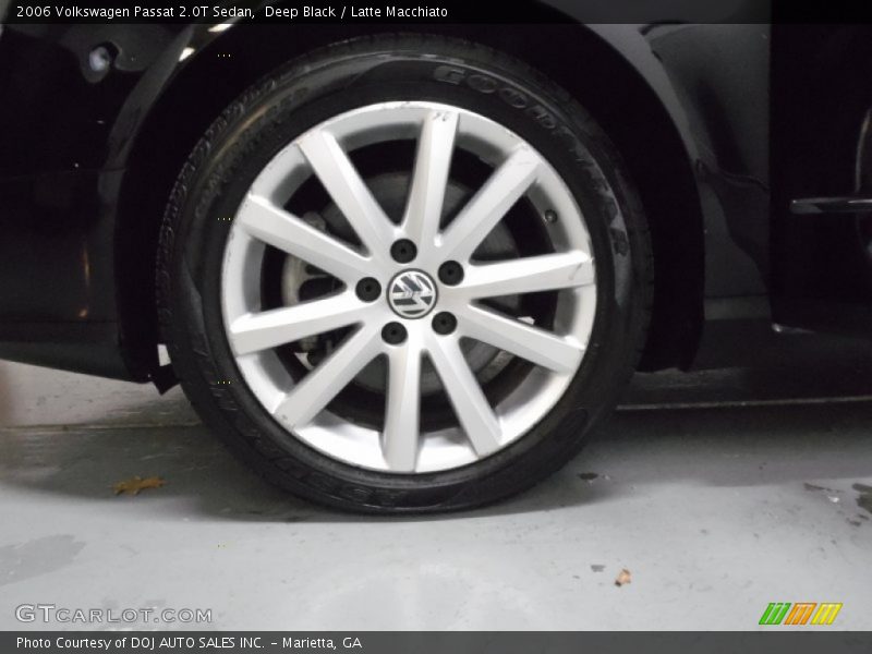 Deep Black / Latte Macchiato 2006 Volkswagen Passat 2.0T Sedan