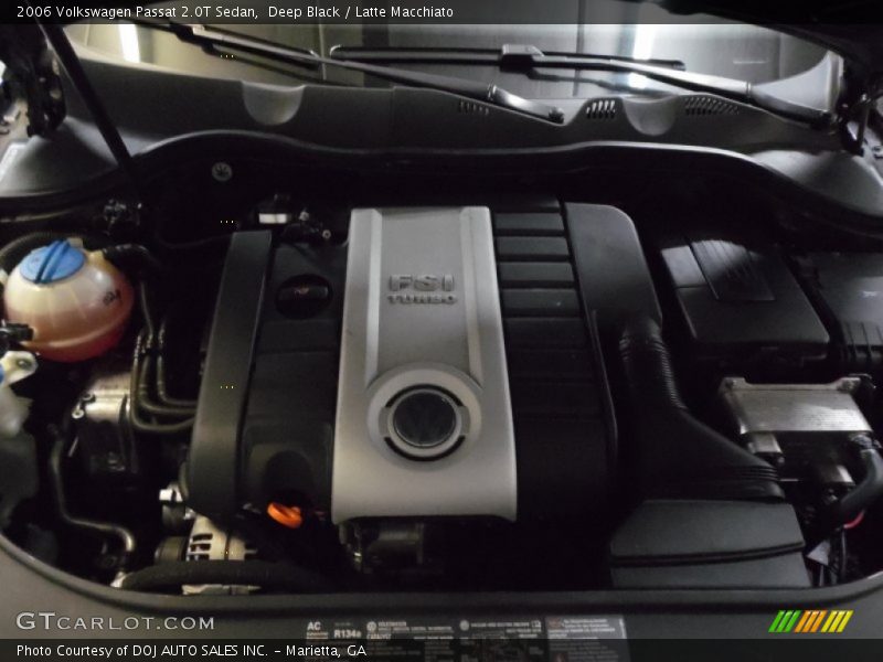 Deep Black / Latte Macchiato 2006 Volkswagen Passat 2.0T Sedan