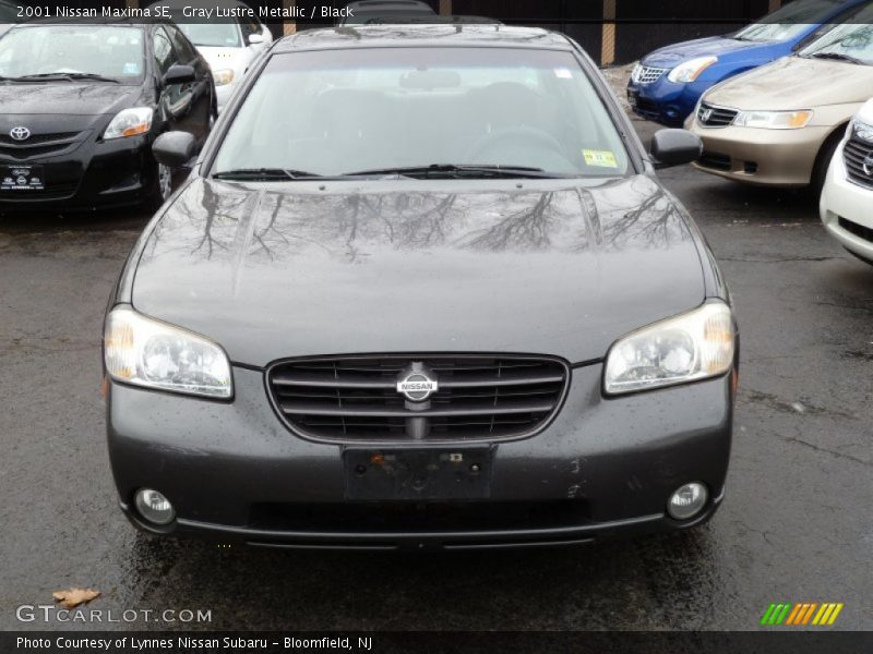 Gray Lustre Metallic / Black 2001 Nissan Maxima SE