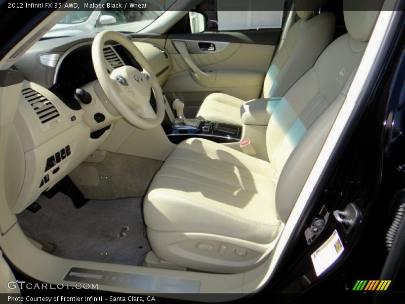  2012 FX 35 AWD Wheat Interior