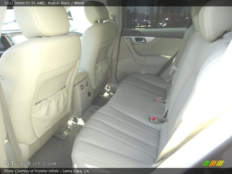 Malbec Black / Wheat 2012 Infiniti FX 35 AWD