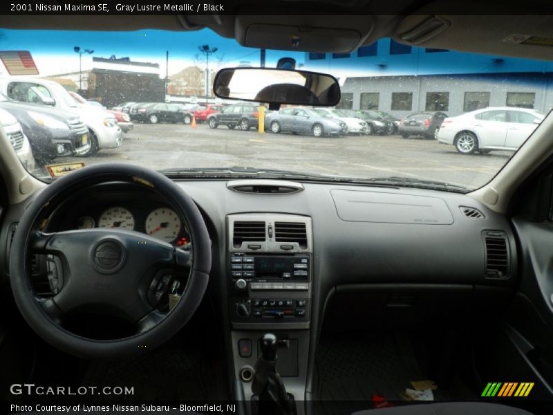 Gray Lustre Metallic / Black 2001 Nissan Maxima SE