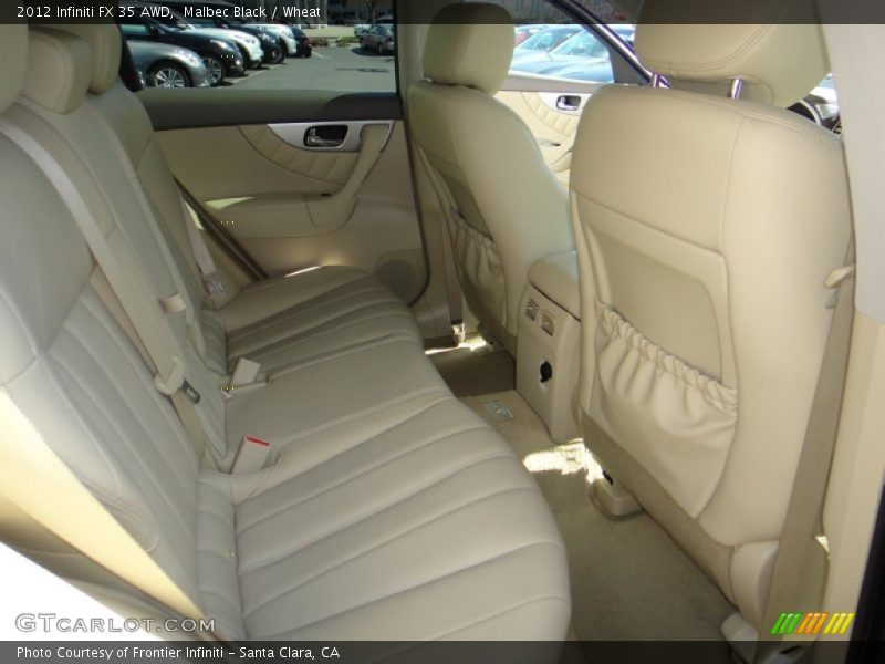 Malbec Black / Wheat 2012 Infiniti FX 35 AWD