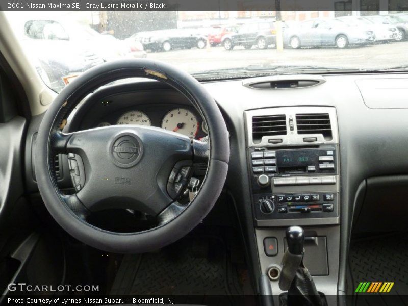 Gray Lustre Metallic / Black 2001 Nissan Maxima SE
