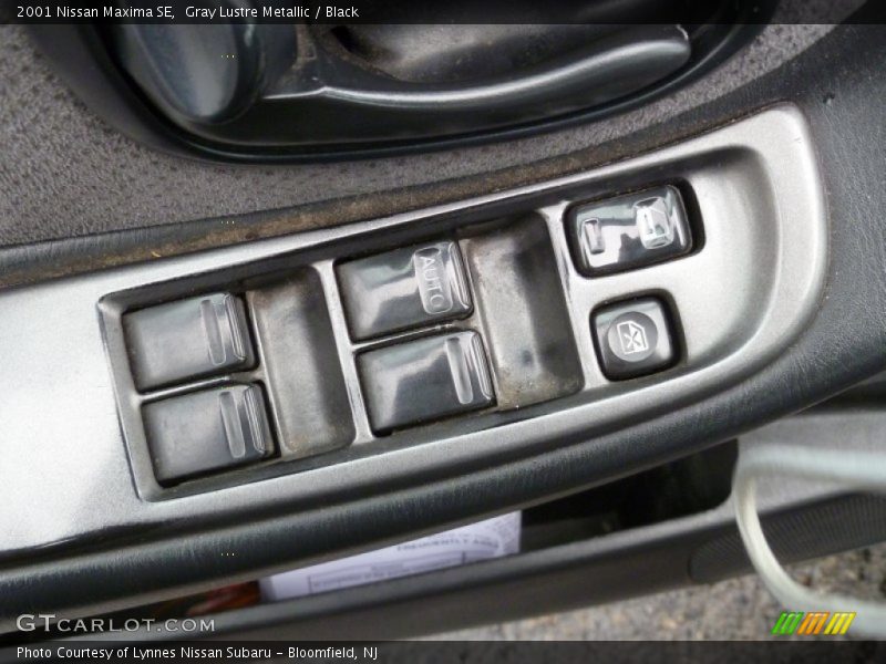 Gray Lustre Metallic / Black 2001 Nissan Maxima SE