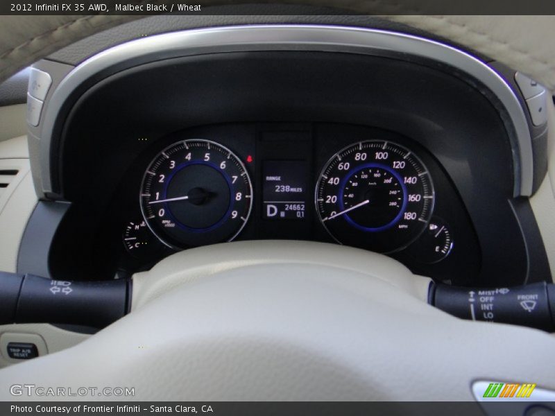  2012 FX 35 AWD 35 AWD Gauges