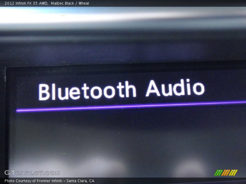 Malbec Black / Wheat 2012 Infiniti FX 35 AWD