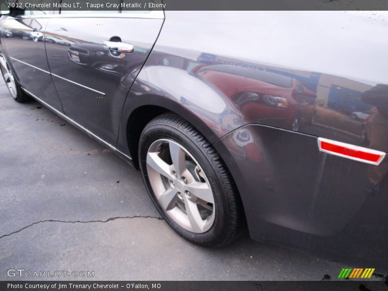 Taupe Gray Metallic / Ebony 2012 Chevrolet Malibu LT