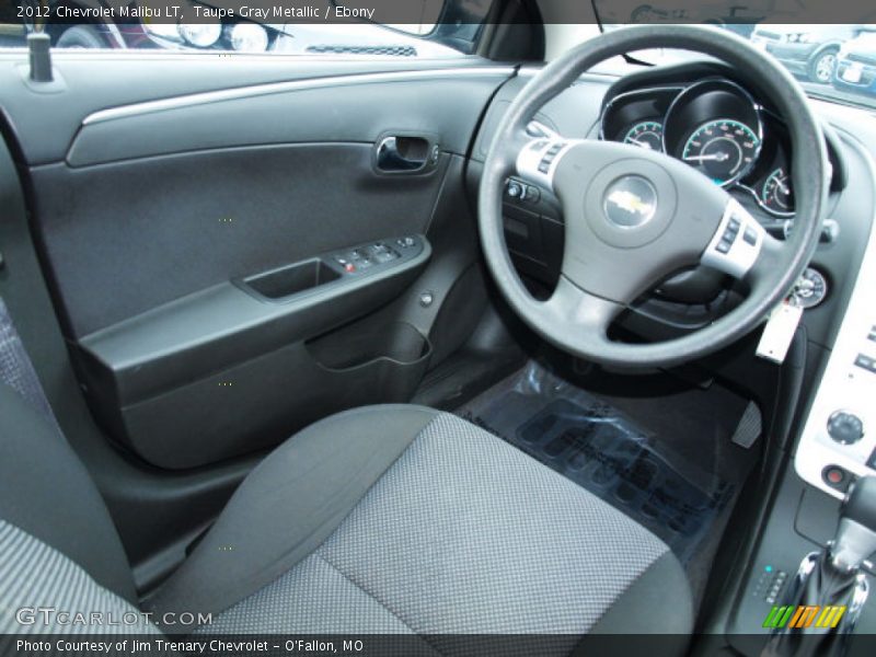 Taupe Gray Metallic / Ebony 2012 Chevrolet Malibu LT