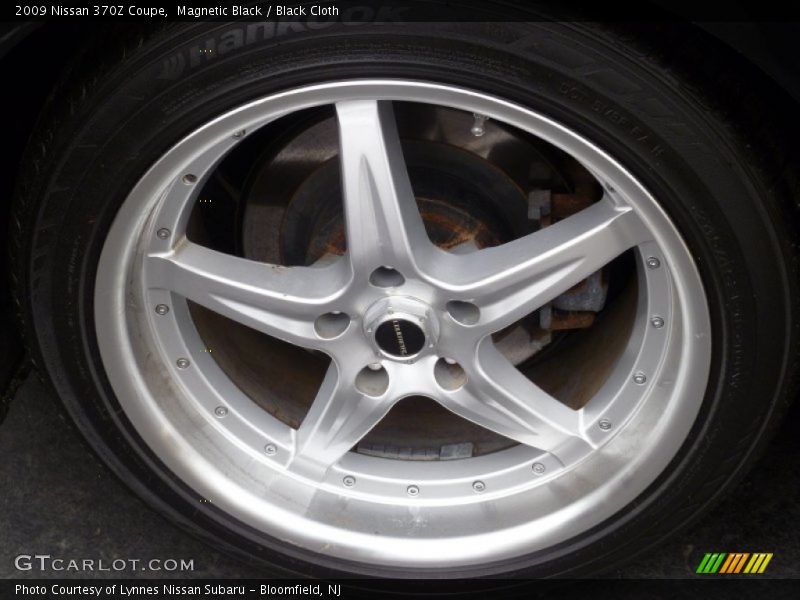 Magnetic Black / Black Cloth 2009 Nissan 370Z Coupe