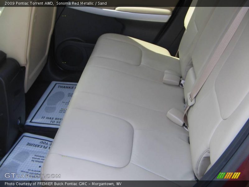 Sonoma Red Metallic / Sand 2009 Pontiac Torrent AWD