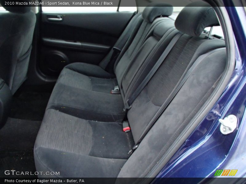 Rear Seat of 2010 MAZDA6 i Sport Sedan
