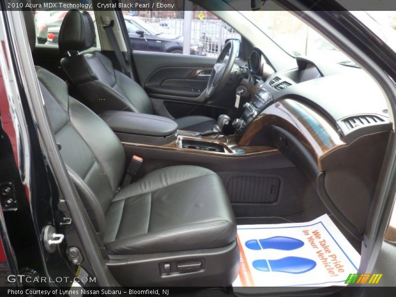 Crystal Black Pearl / Ebony 2010 Acura MDX Technology