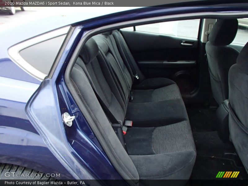 Rear Seat of 2010 MAZDA6 i Sport Sedan