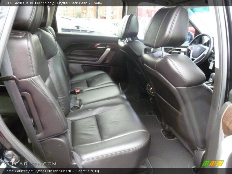 Crystal Black Pearl / Ebony 2010 Acura MDX Technology