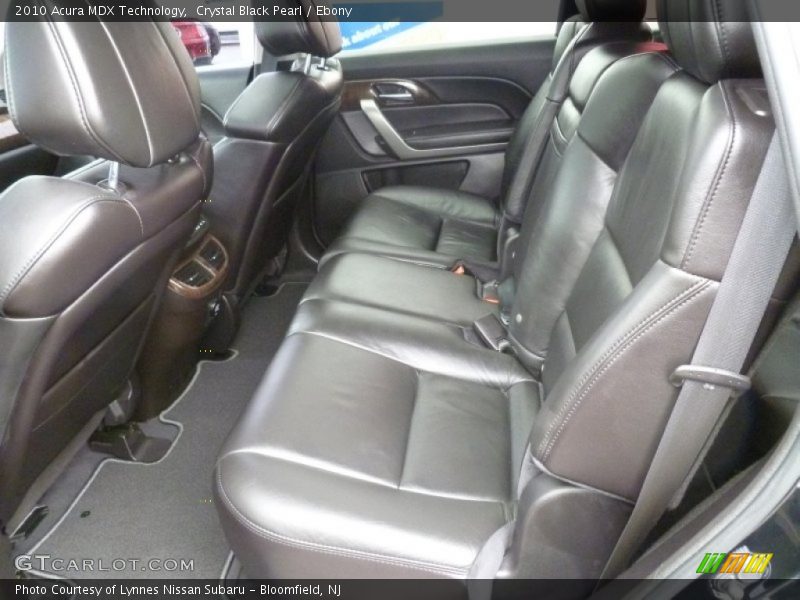 Crystal Black Pearl / Ebony 2010 Acura MDX Technology
