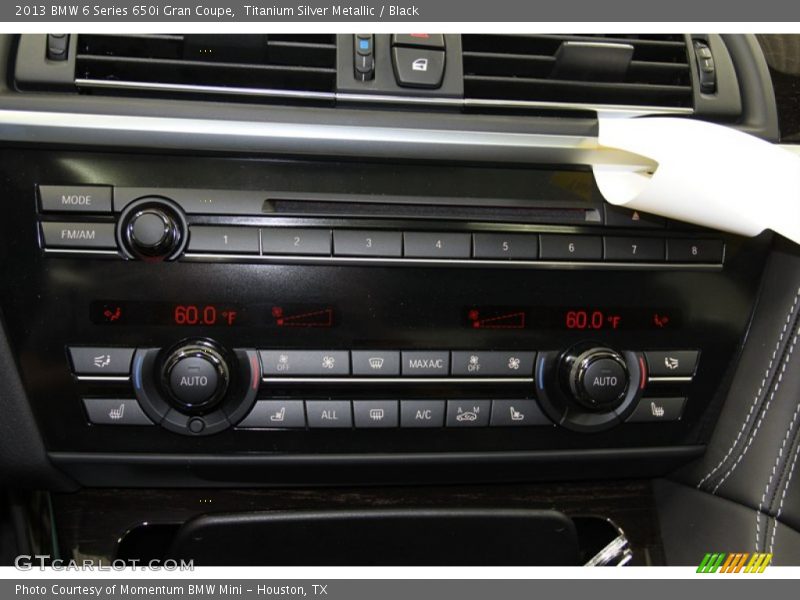 Controls of 2013 6 Series 650i Gran Coupe