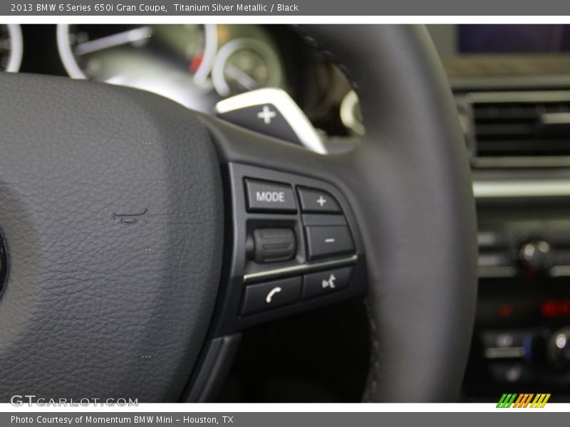 Controls of 2013 6 Series 650i Gran Coupe