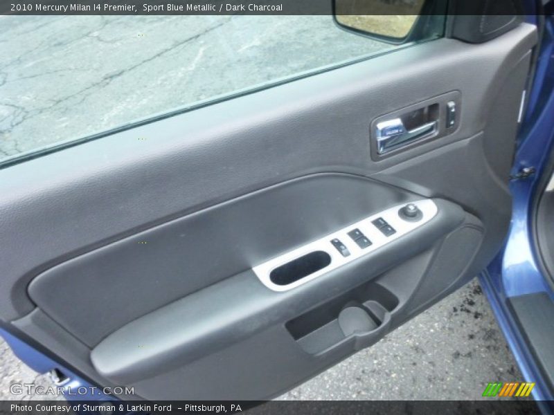 Sport Blue Metallic / Dark Charcoal 2010 Mercury Milan I4 Premier