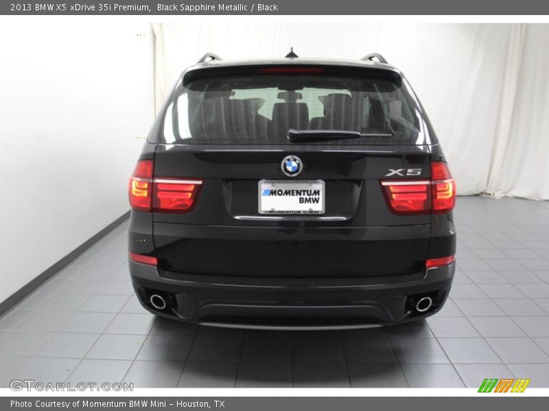 Black Sapphire Metallic / Black 2013 BMW X5 xDrive 35i Premium