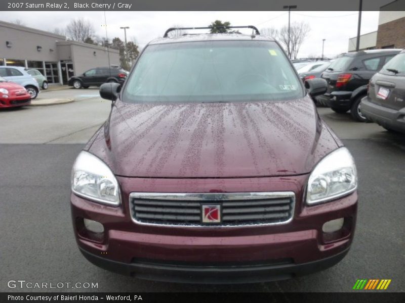 Black Cherry / Gray 2007 Saturn Relay 2