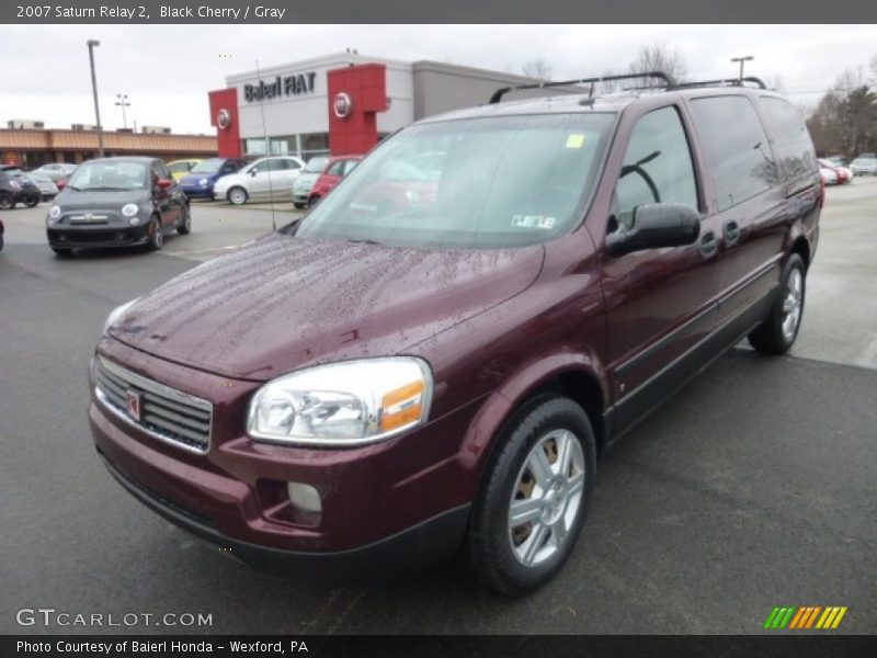 Black Cherry / Gray 2007 Saturn Relay 2