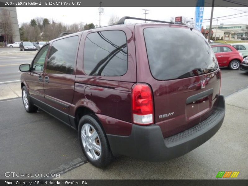 Black Cherry / Gray 2007 Saturn Relay 2