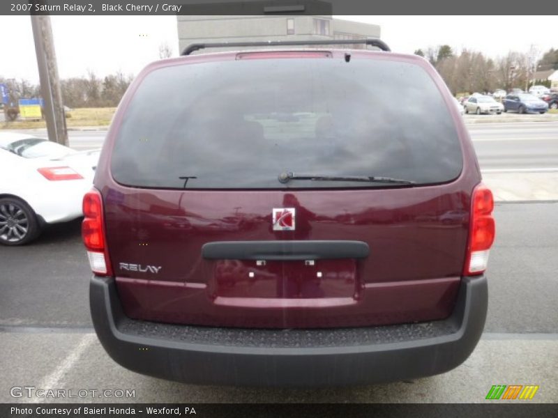 Black Cherry / Gray 2007 Saturn Relay 2