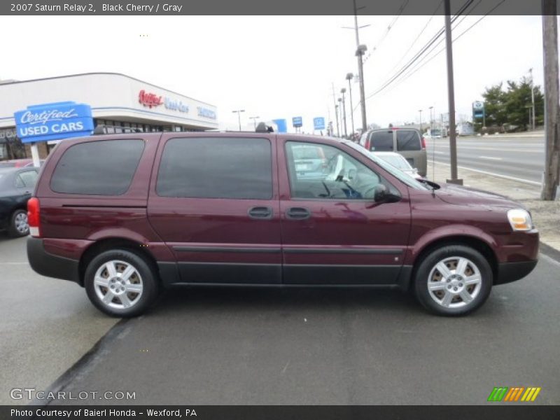 Black Cherry / Gray 2007 Saturn Relay 2