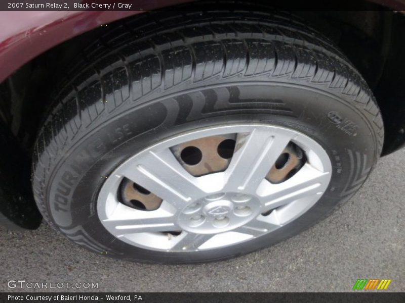 Black Cherry / Gray 2007 Saturn Relay 2