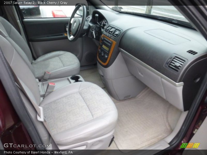 Black Cherry / Gray 2007 Saturn Relay 2