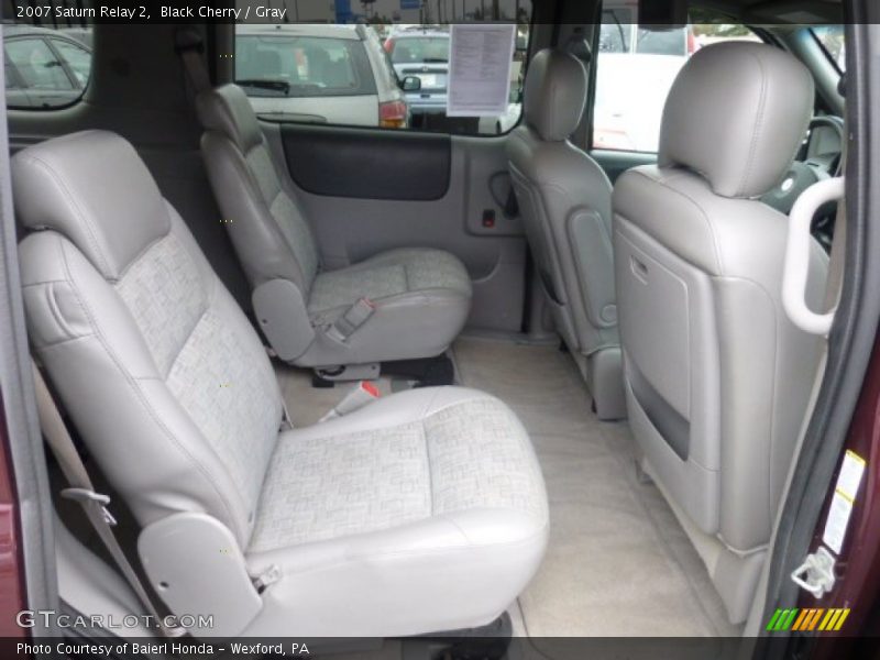 Black Cherry / Gray 2007 Saturn Relay 2