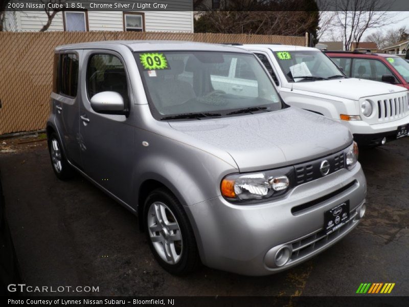 Chrome Silver / Light Gray 2009 Nissan Cube 1.8 SL