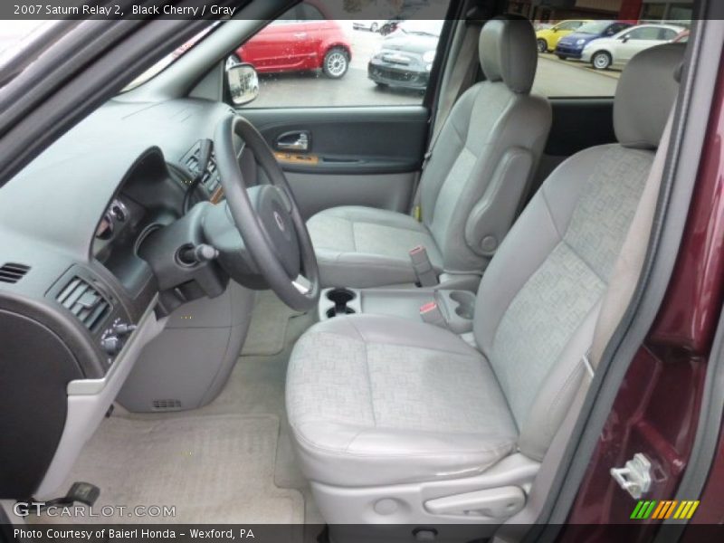 Black Cherry / Gray 2007 Saturn Relay 2