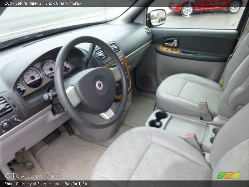 Black Cherry / Gray 2007 Saturn Relay 2