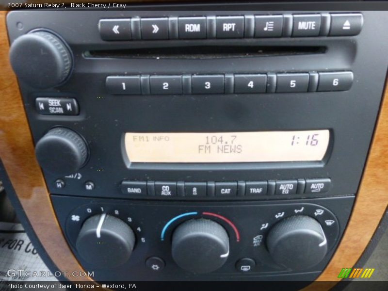 Black Cherry / Gray 2007 Saturn Relay 2
