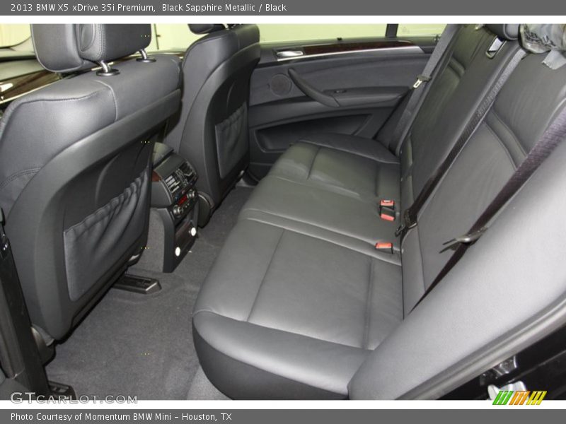 Rear Seat of 2013 X5 xDrive 35i Premium