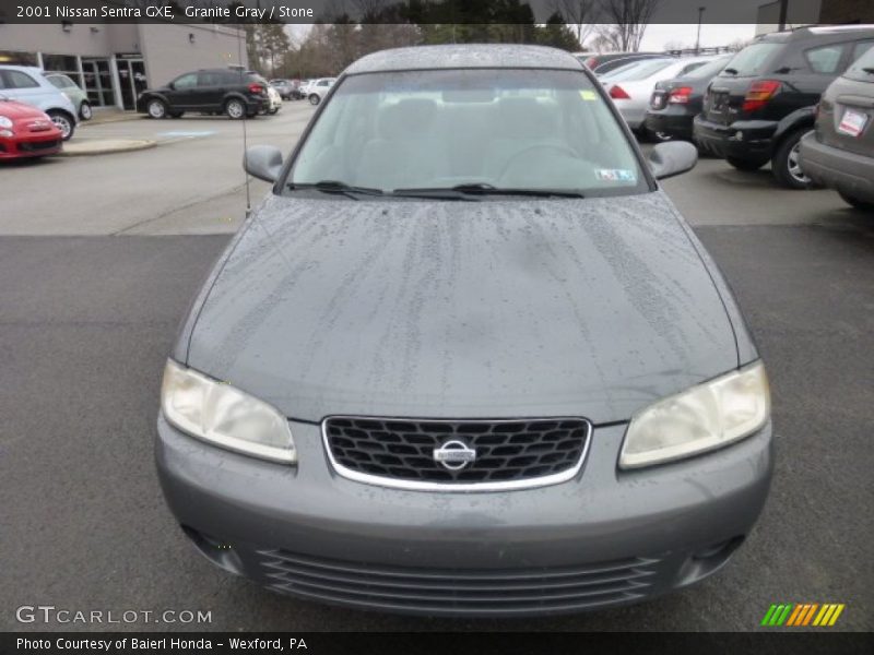 Granite Gray / Stone 2001 Nissan Sentra GXE