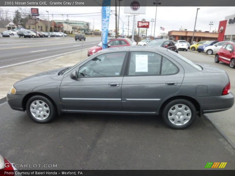 Granite Gray / Stone 2001 Nissan Sentra GXE
