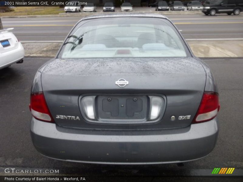 Granite Gray / Stone 2001 Nissan Sentra GXE