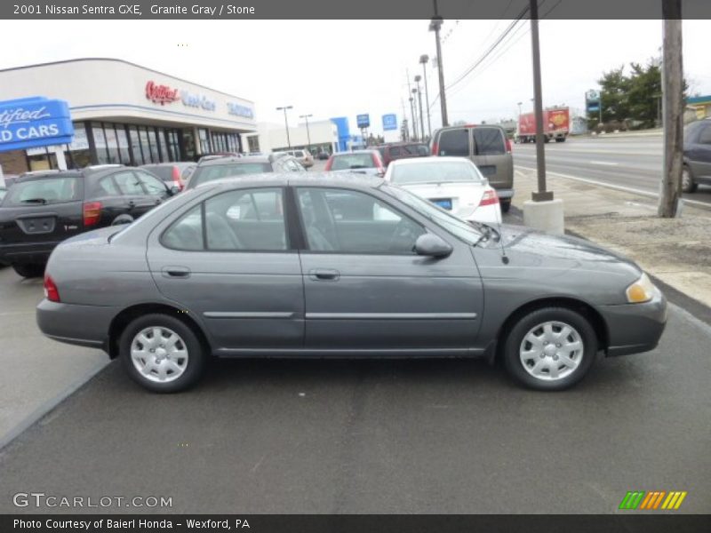 Granite Gray / Stone 2001 Nissan Sentra GXE
