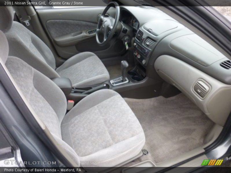  2001 Sentra GXE Stone Interior